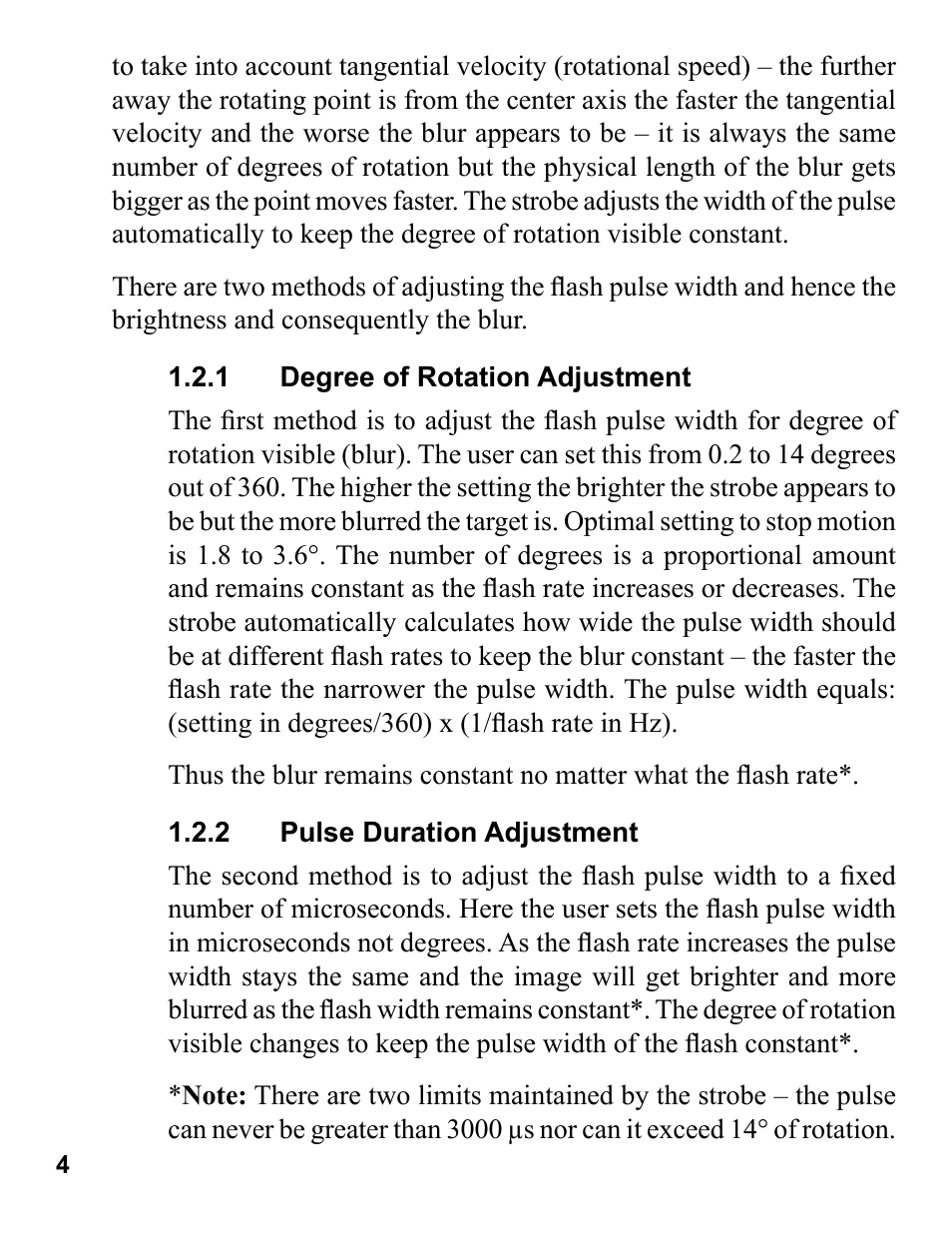 Monarch Instrument Nova-Strobe PBL User Manual | Page 8 / 28