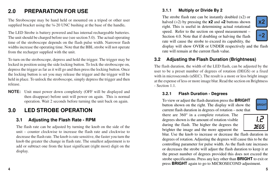 Monarch Instrument Nova-Strobe BBL User Manual | Page 8 / 8