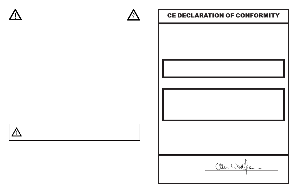 Ce declaration of conformity, Salvaguardias y precauciones, Monarch instrument | Monarch Instrument Nova-Strobe bbx User Manual | Page 19 / 30