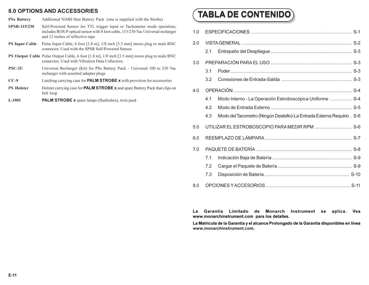 Monarch Instrument PALM STROBE User Manual | Page 14 / 24