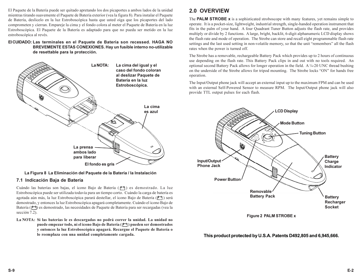 0 overview | Monarch Instrument PALM STROBE User Manual | Page 5 / 24