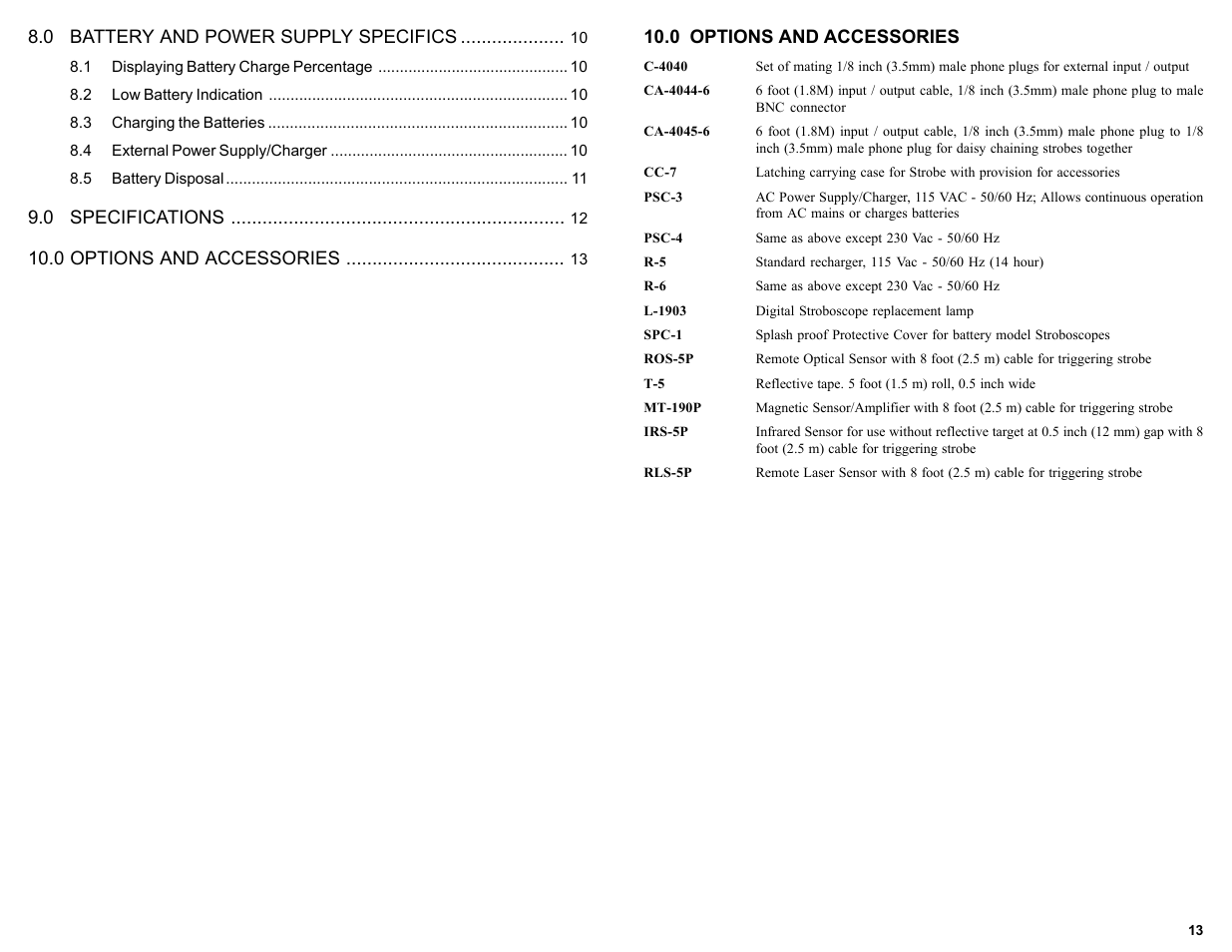 Monarch Instrument Phaser-Strobe User Manual | Page 4 / 10