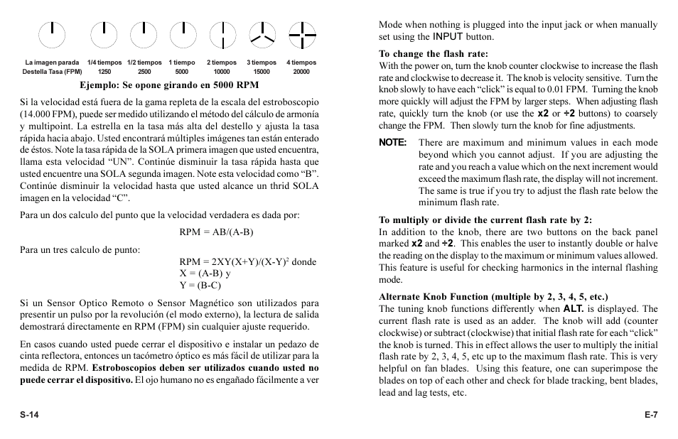 Monarch Instrument Phaser-Strobe pbx User Manual | Page 11 / 44