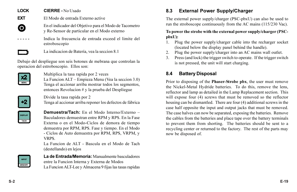 Monarch Instrument Phaser-Strobe pbx User Manual | Page 23 / 44