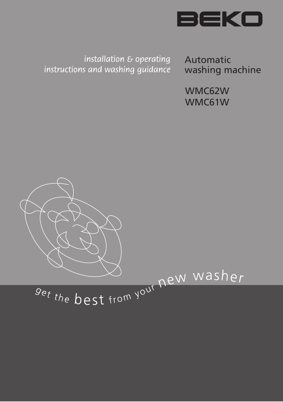 Beko WMC62W User Manual | 36 pages