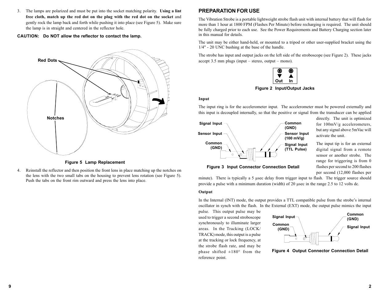 Monarch Instrument Vibration Strobe User Manual | Page 5 / 8