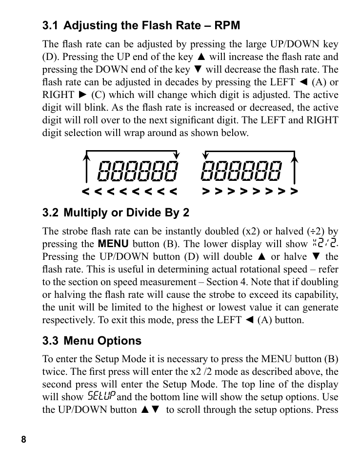 Monarch Instrument Pocket LED Strobe User Manual | Page 12 / 24