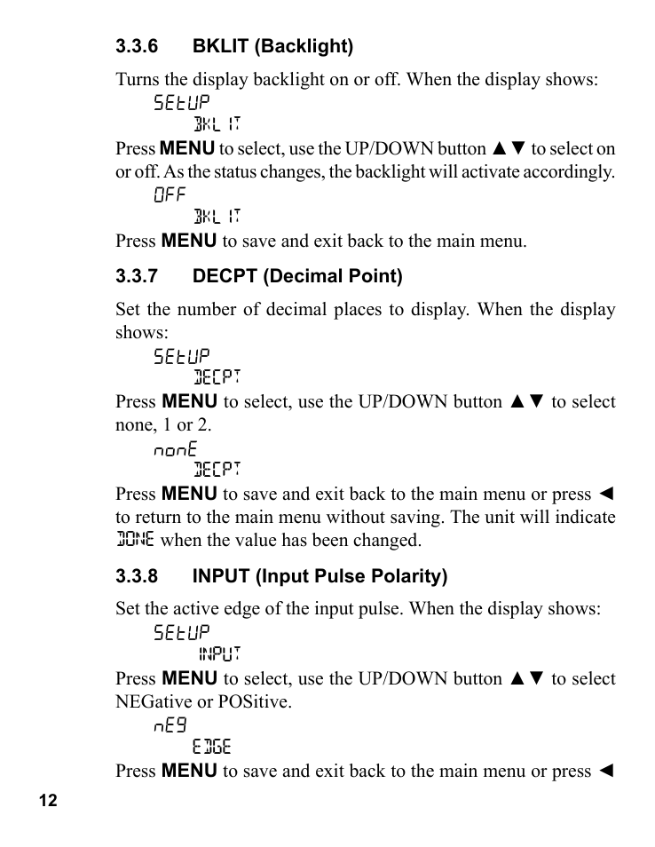 Monarch Instrument Pocket LED Strobe User Manual | Page 16 / 24