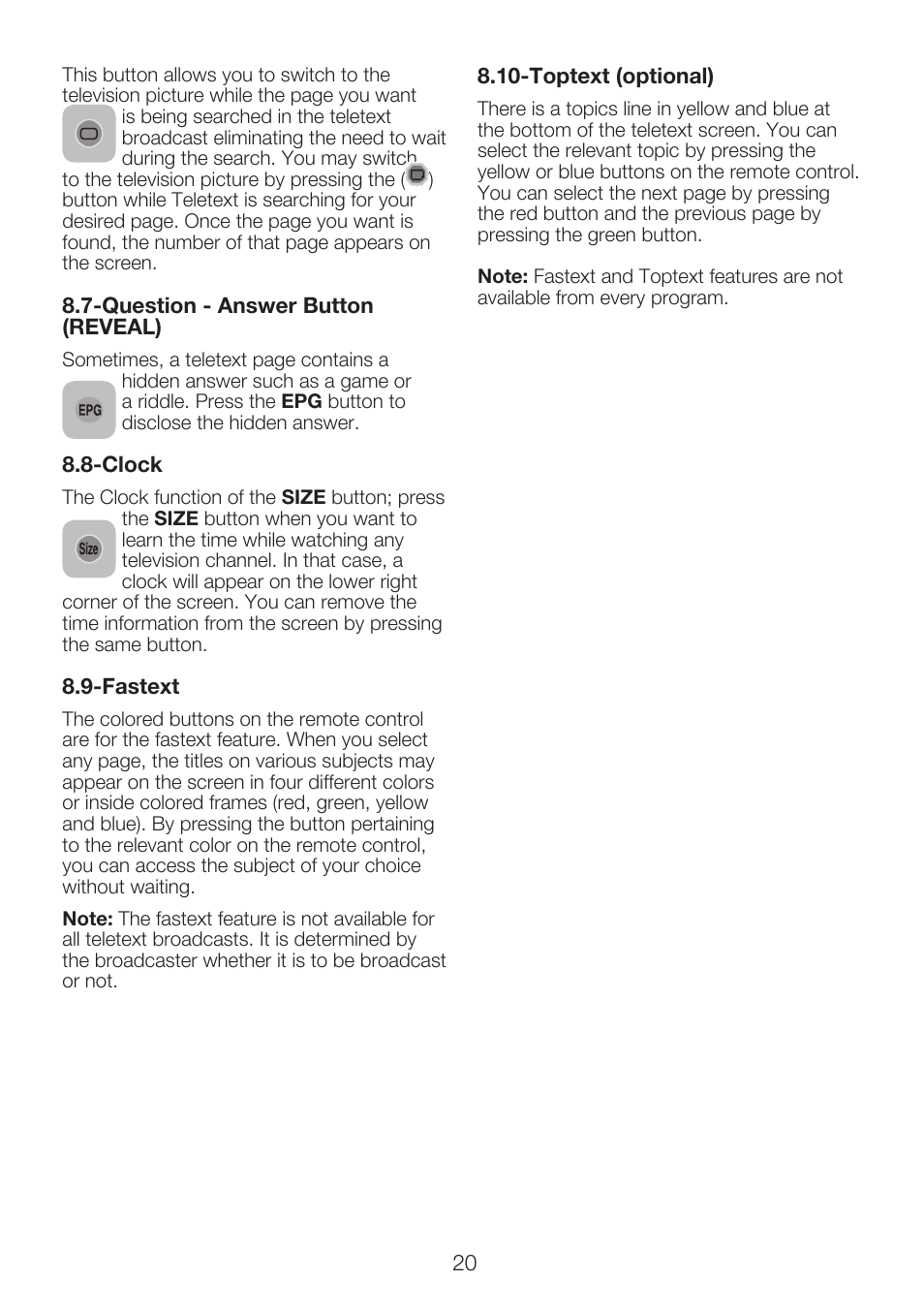 Beko 15LB250MID User Manual | Page 22 / 29