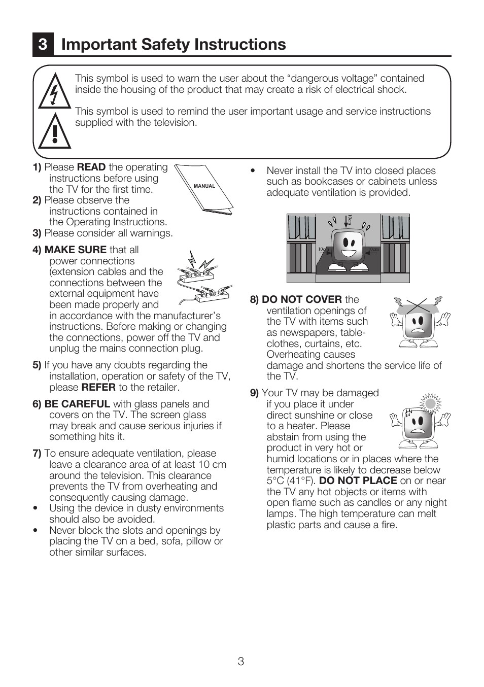 3important safety instructions | Beko 15LB250MID User Manual | Page 5 / 29