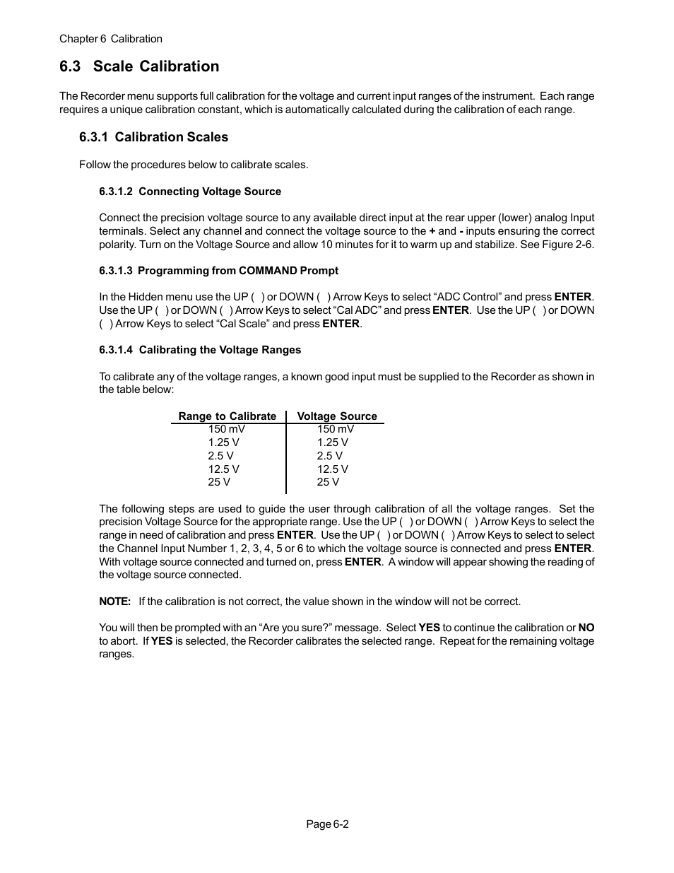 3 scale calibration | Monarch Instrument DC 2000 User Manual | Page 120 / 160