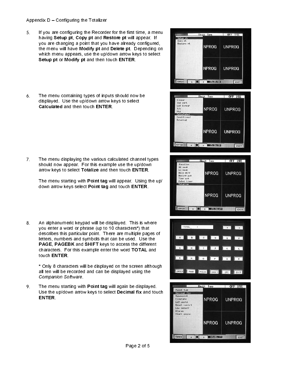 Monarch Instrument DC 2000 User Manual | Page 150 / 160