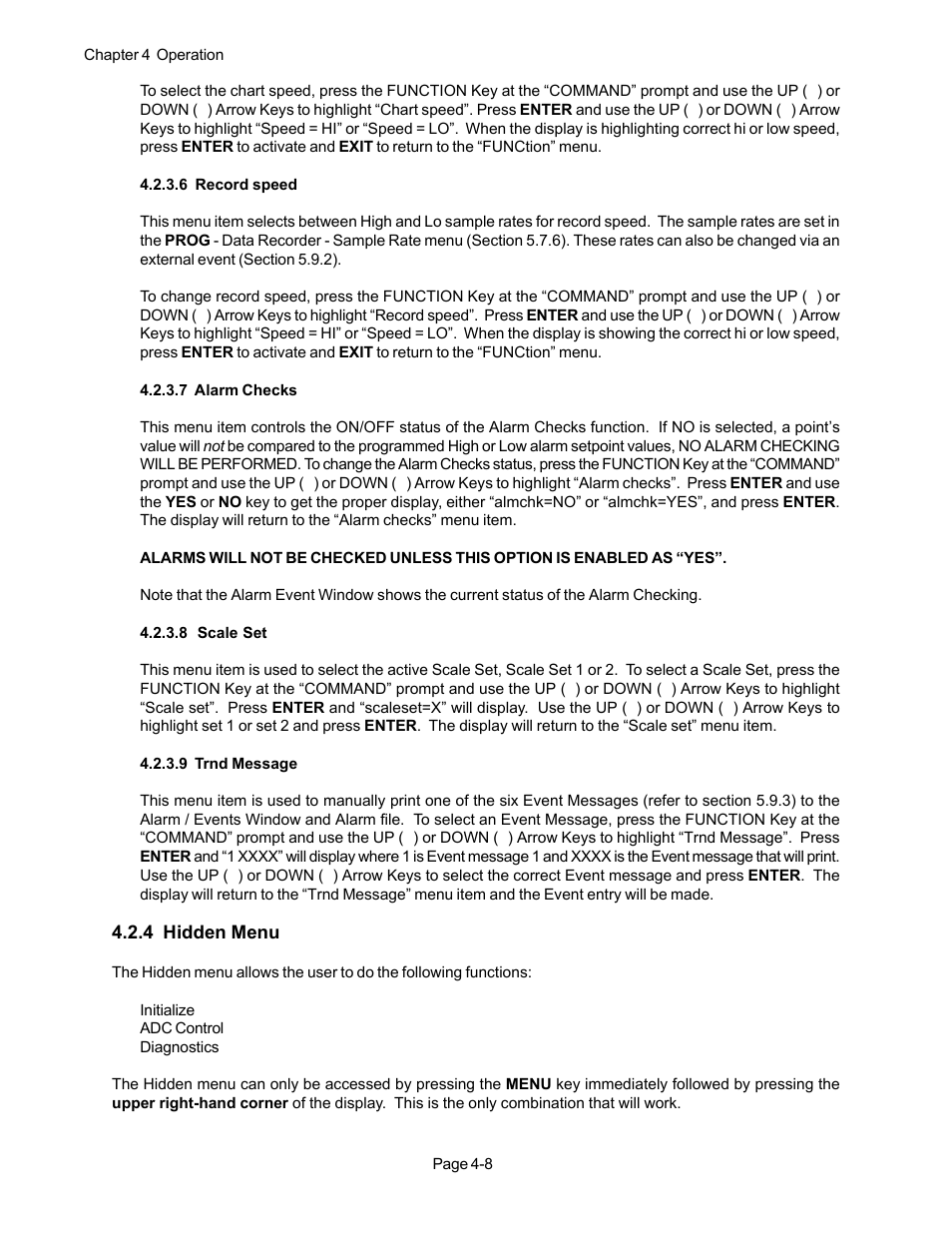 Monarch Instrument DC 2000 User Manual | Page 60 / 160