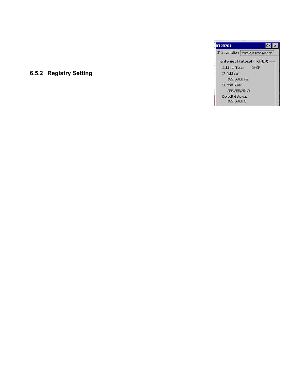 2 registry setting | Monarch Instrument DC6000 User Manual | Page 105 / 121