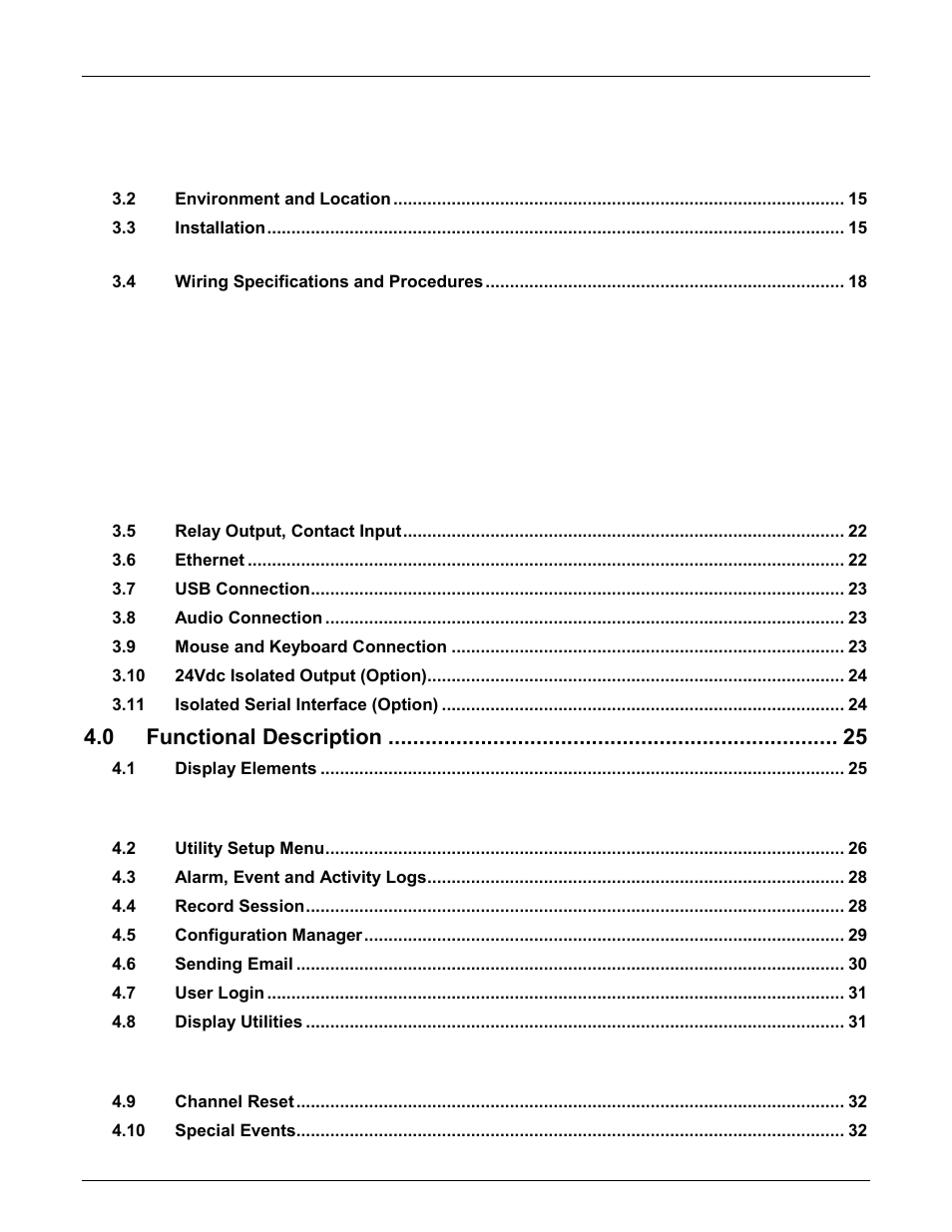 Functional description | Monarch Instrument DC6000 User Manual | Page 3 / 121