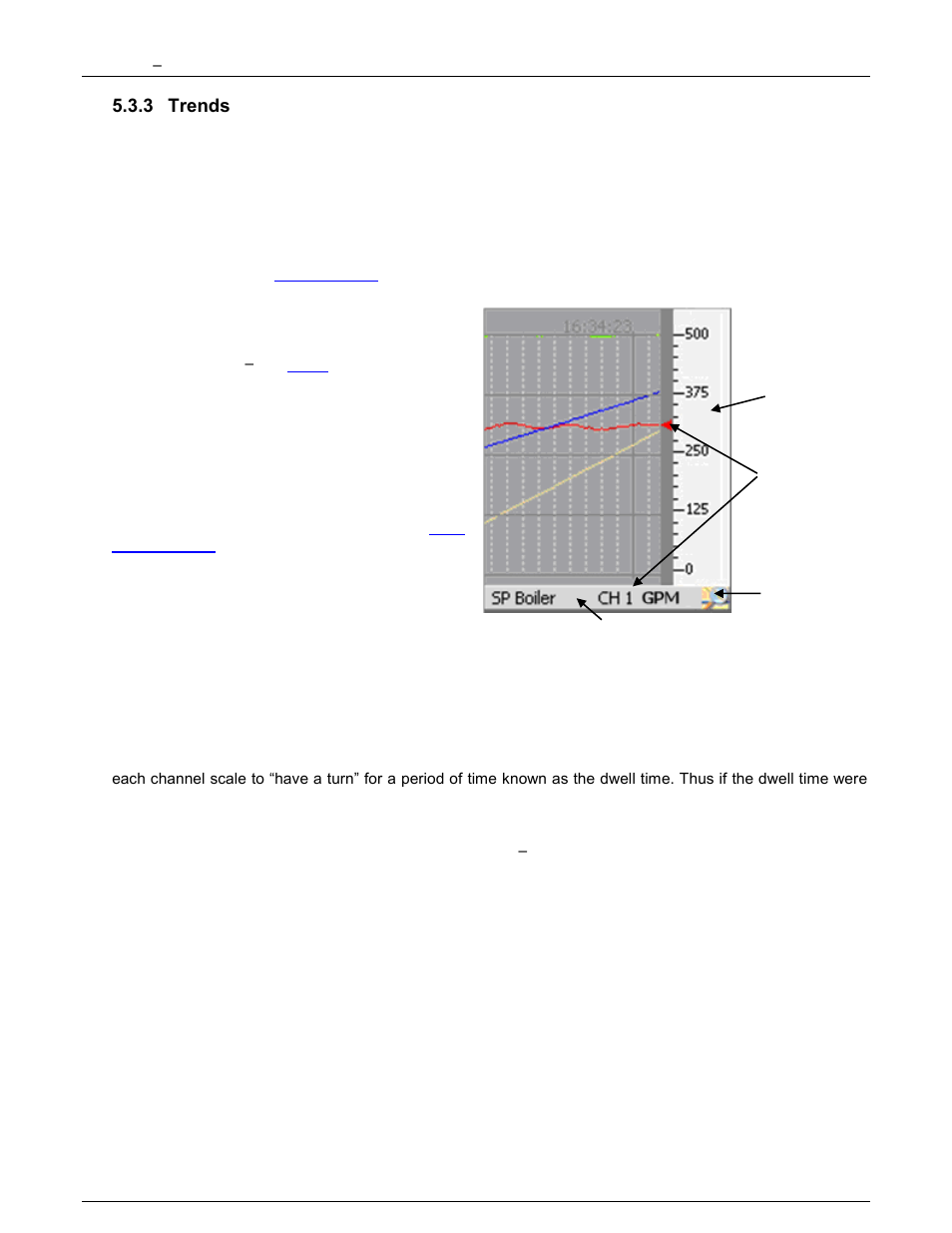 3 trends, Trends | Monarch Instrument DC6000 User Manual | Page 68 / 121