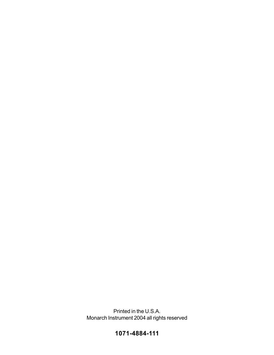 Monarch Instrument Guardian User Manual | Page 14 / 14