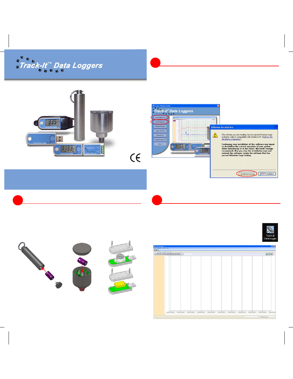 Monarch Instrument Track-It Quick Start User Manual | 2 pages