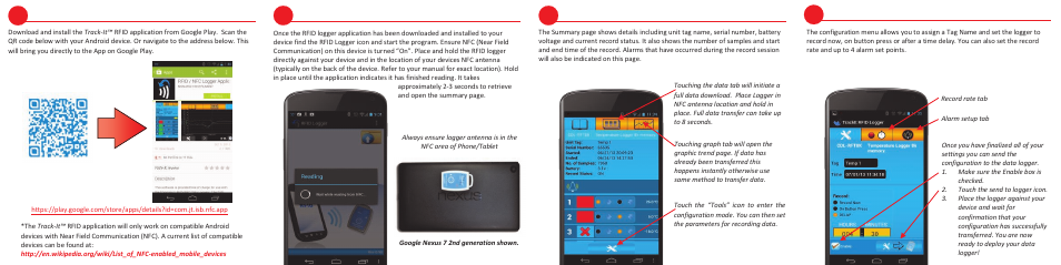 Monarch Instrument Track-It RFID Quick Start User Manual | 2 pages