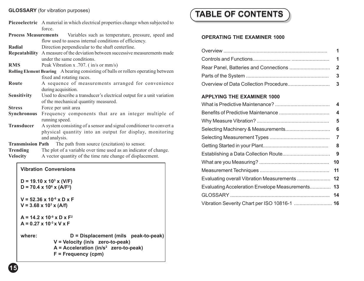 Monarch Instrument EXAMINER 1000 User Manual | Page 3 / 10