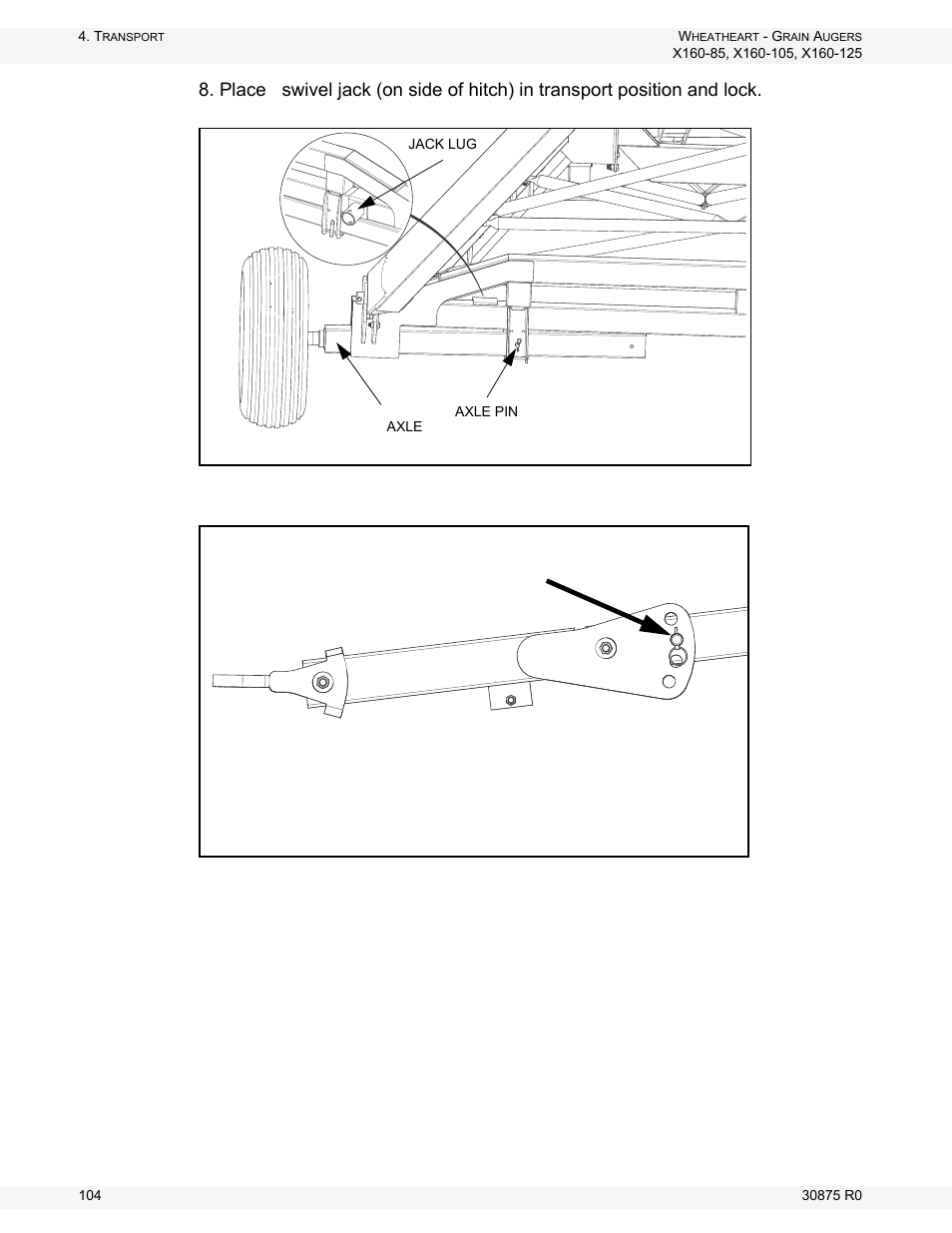 Wheatheart X160 Series User Manual | Page 104 / 146