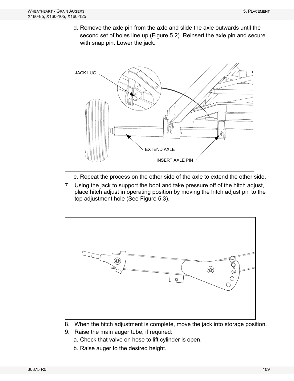 Wheatheart X160 Series User Manual | Page 109 / 146