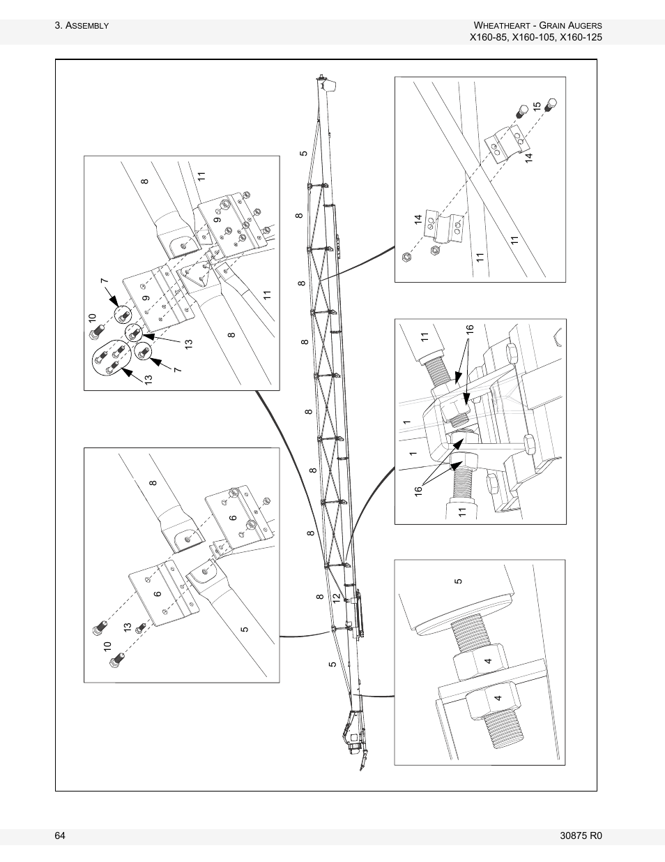 Wheatheart X160 Series User Manual | Page 64 / 146