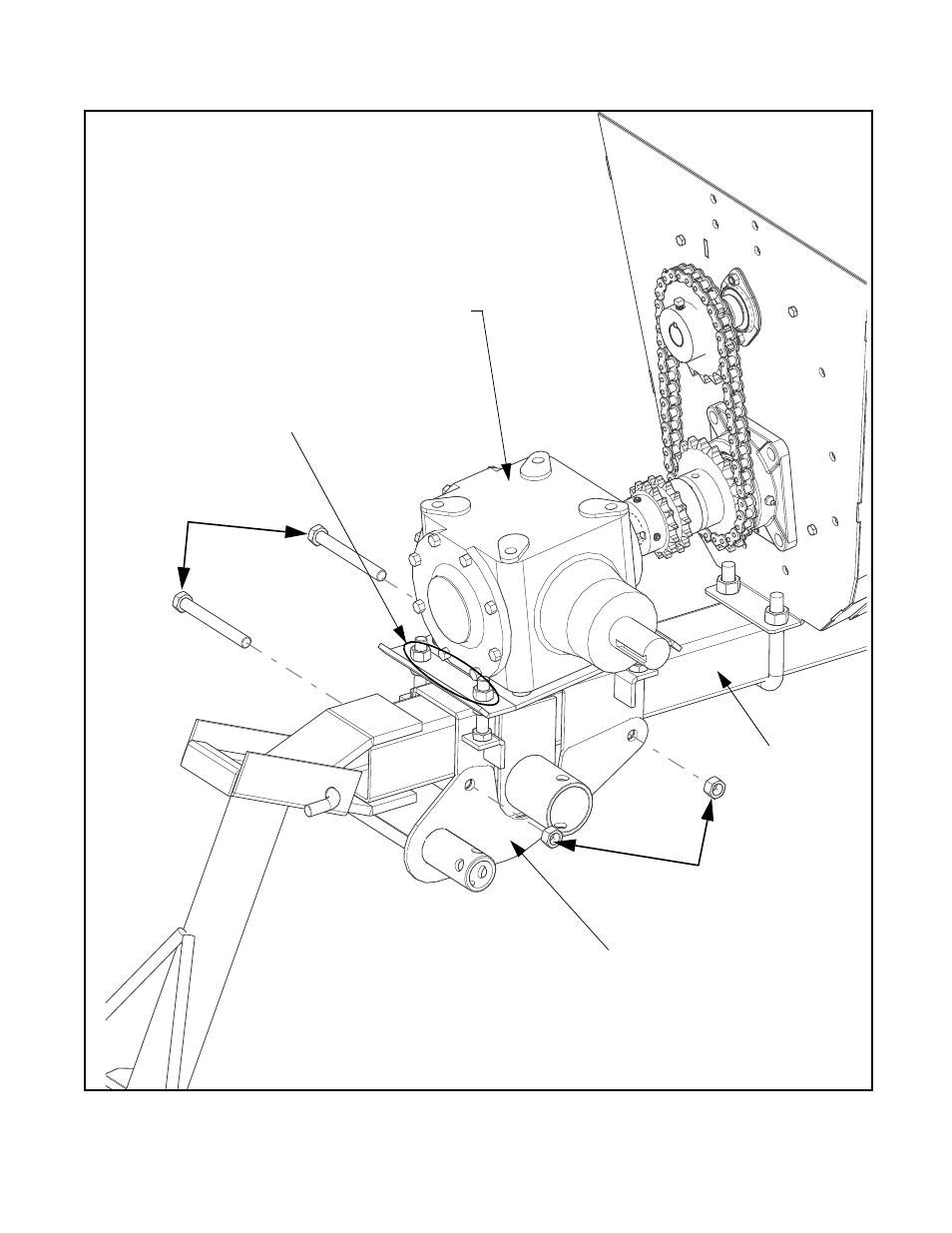 Figure 4, As shown in figure 4. do not tighten these | Wheatheart X13 Right Angle Drive Kit User Manual | Page 4 / 7
