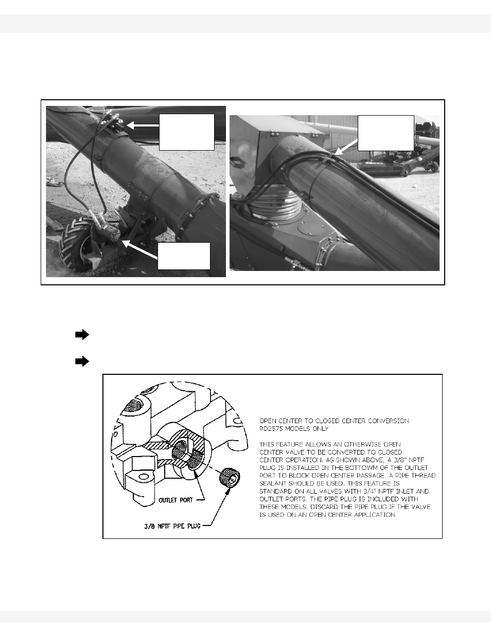 He power swing clamp (see figure 2.11), On the power swing (see figure 2.11, See figure 2.11 | Wheatheart X13 Power Swing User Manual | Page 18 / 30