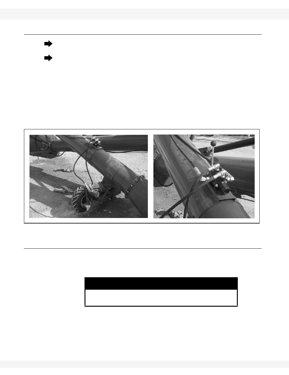 Hydraulic power swing operation, Transporting, Notice | Wheatheart X13 Power Swing User Manual | Page 24 / 30