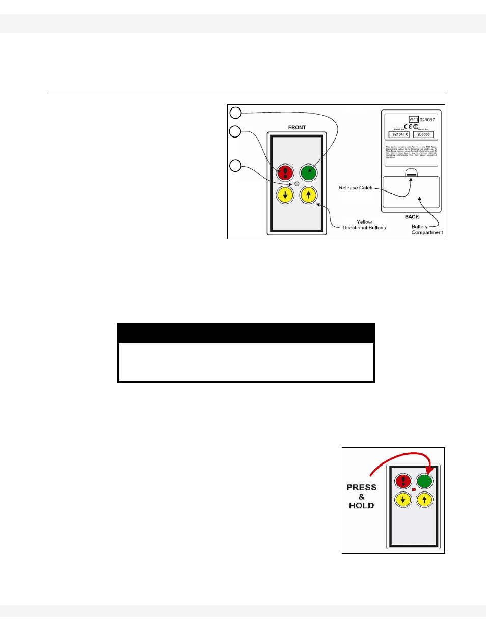 Appendix, Remote transmitter instructions, One t | Notice | Wheatheart X13 Power Swing User Manual | Page 27 / 30