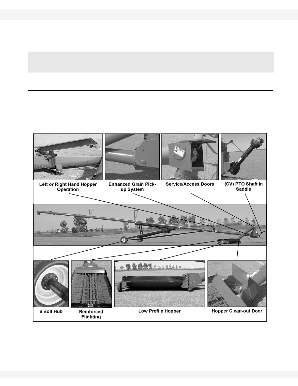 Operation, Description of the equipment | Wheatheart Swing Away Auger (10 & 13) User Manual | Page 19 / 46