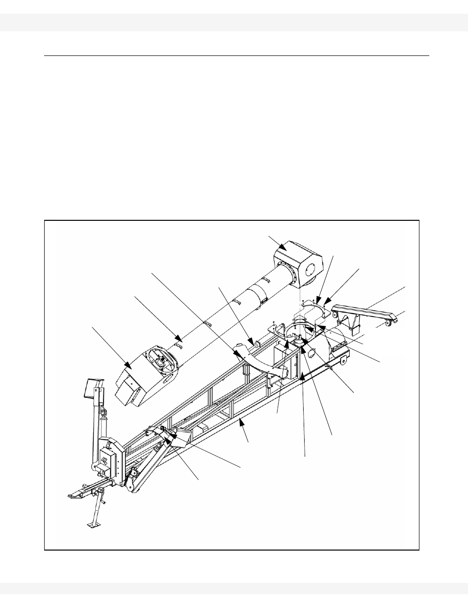 Connecting flex tube to flex frame | Wheatheart Swing Away Flex Auger User Manual | Page 29 / 106