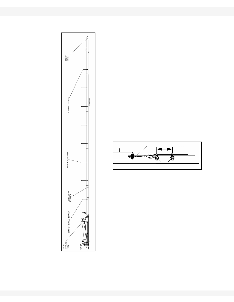 Cable trussing, Able, Russing | Wheatheart Swing Away Flex Auger User Manual | Page 37 / 106