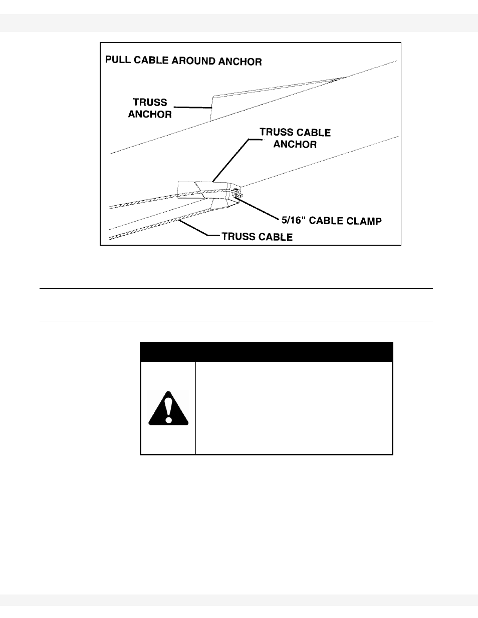 Scissor lift frame (71’–91’), Scissor frame assembly, Warning | Wheatheart Swing Away Flex Auger User Manual | Page 38 / 106
