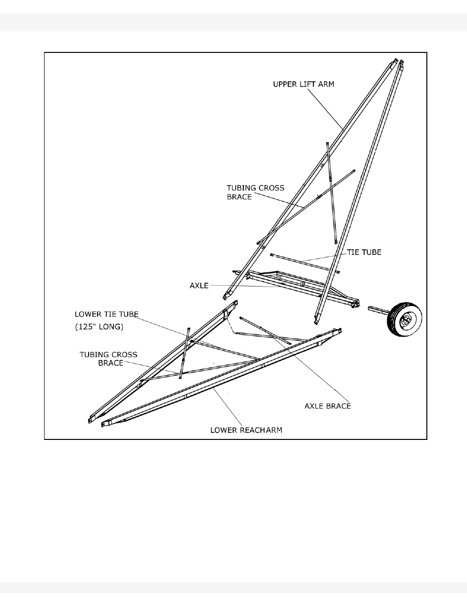 See figure 3.32, N in figure 3.32, fasten the lower reach | Wheatheart Swing Away Flex Auger User Manual | Page 49 / 106
