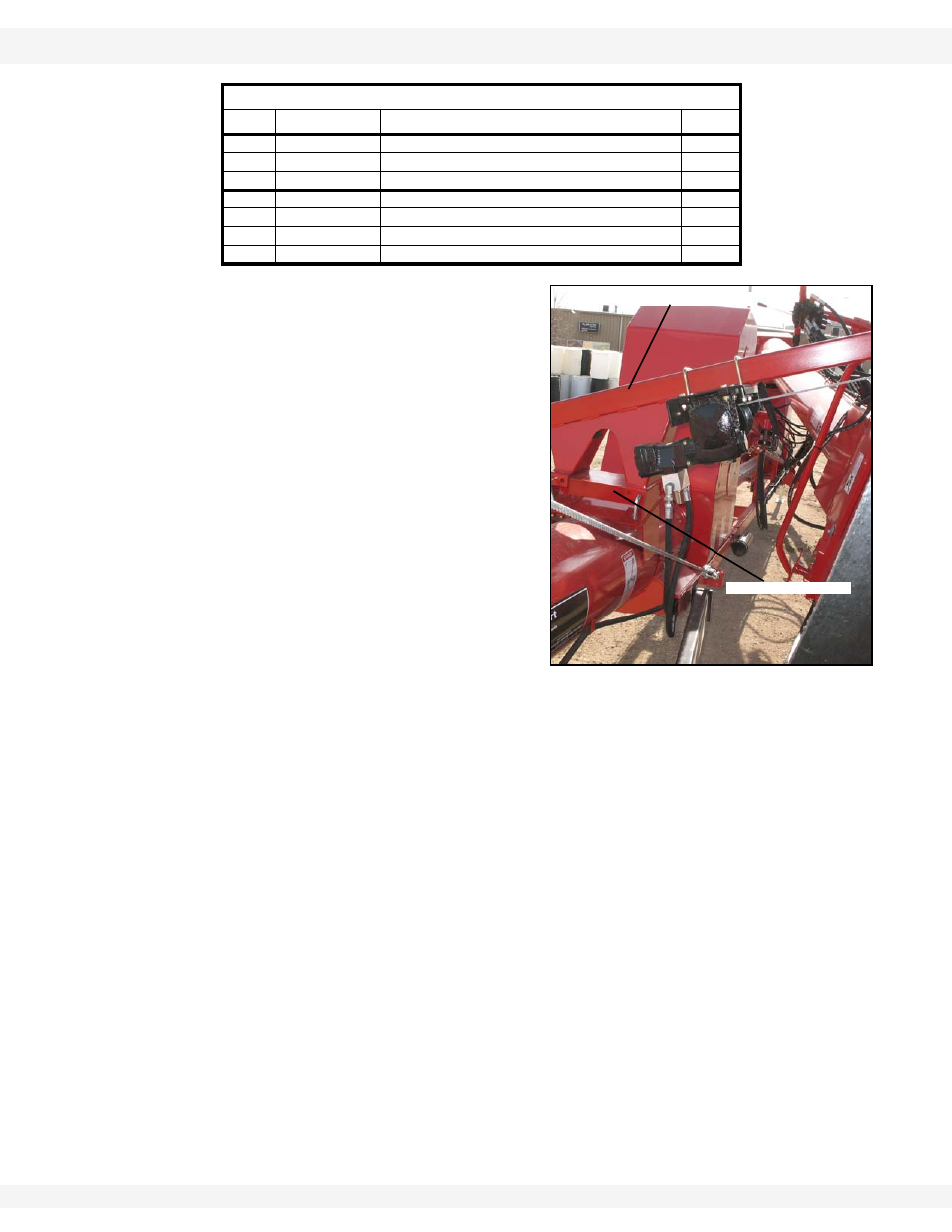 Hopper is fully lowered (figure 3.59). t, Figure 3.59 | Wheatheart Swing Away Flex Auger User Manual | Page 69 / 106
