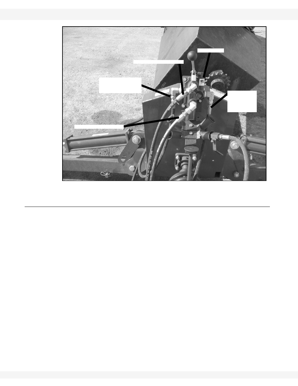 Placing hopper into transport position, D 3.60), Front of the auger (figure | Wheatheart Swing Away Flex Auger User Manual | Page 70 / 106