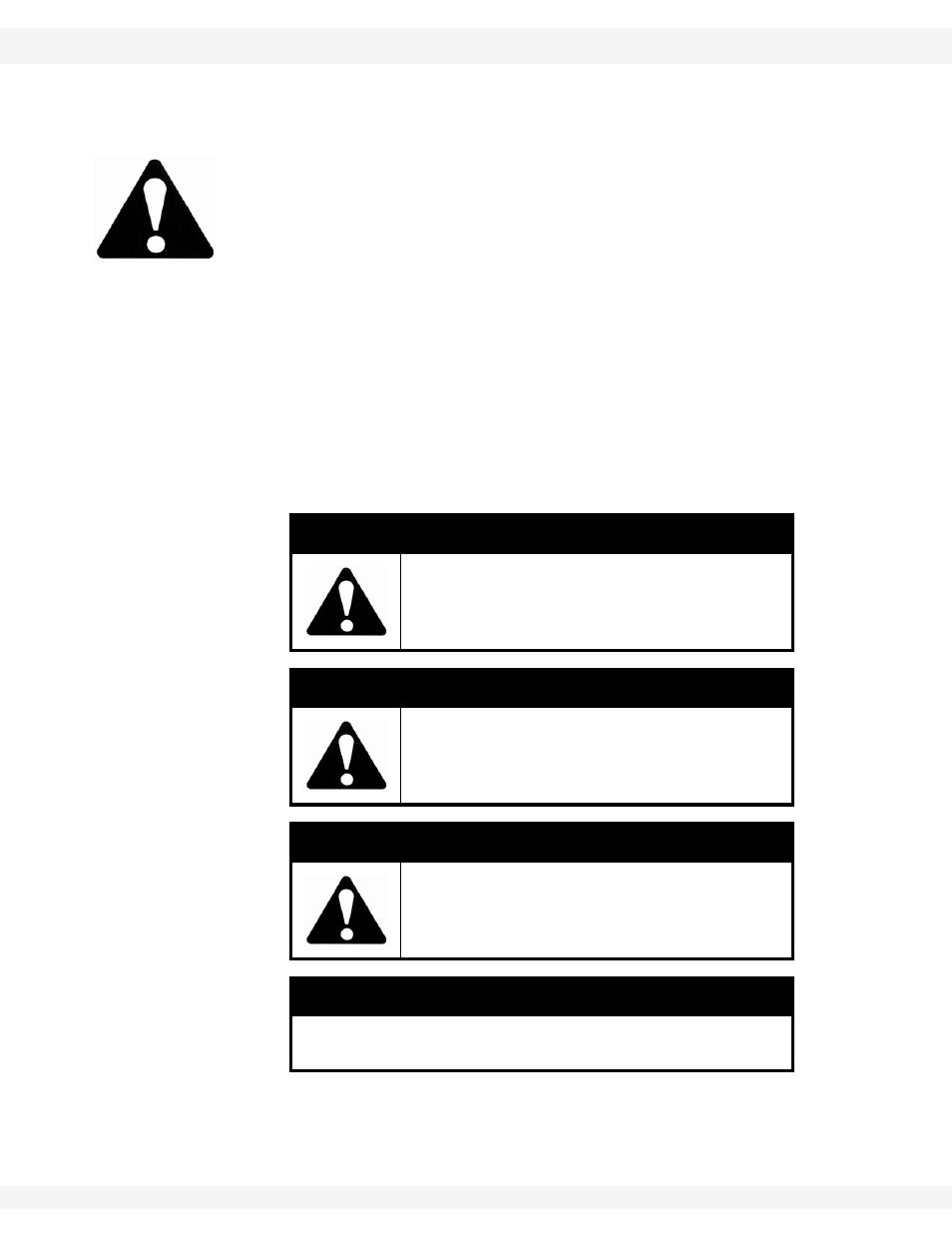 Safety first, Danger, Warning | Caution, Notice | Wheatheart GHR 80/100 x 31-71ft Augers EMD User Manual | Page 7 / 54
