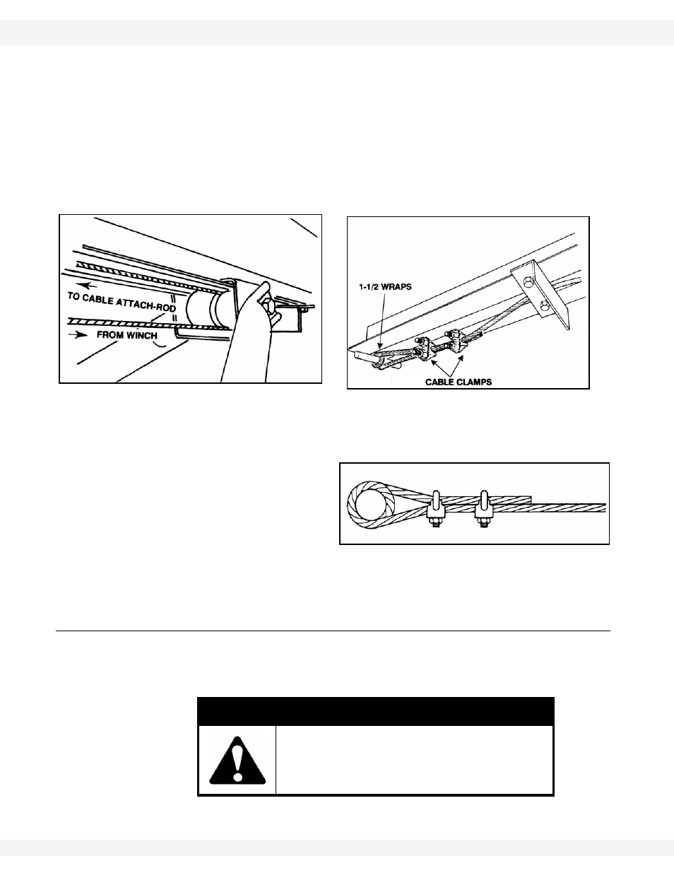 Winch handle, Caution | Wheatheart WHR 80/100 x 31-71ft Augers PTO-SD User Manual | Page 36 / 56