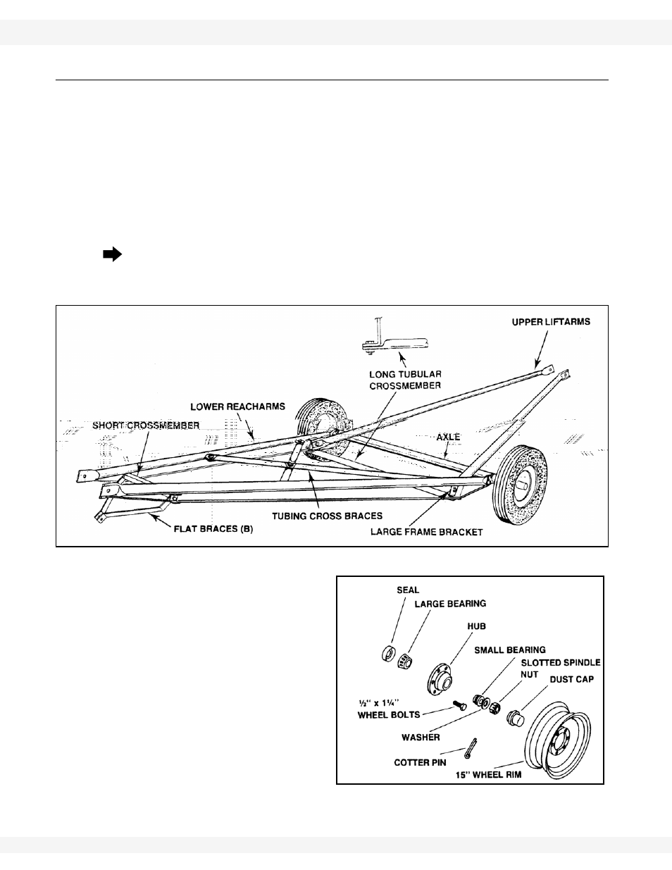 Transport undercarriage | Wheatheart WHR 130 x 51-71ft Augers PTO User Manual | Page 26 / 48