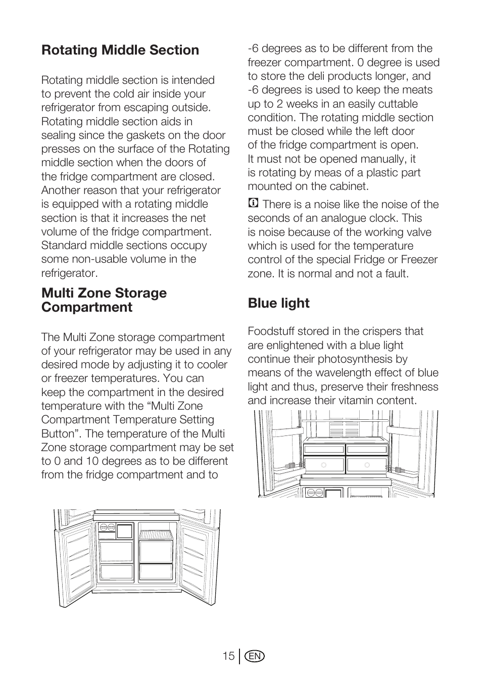 Beko GNE 114610 X User Manual | Page 16 / 42