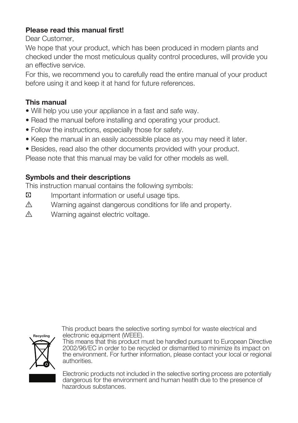 Beko GNE 114610 X User Manual | Page 2 / 42