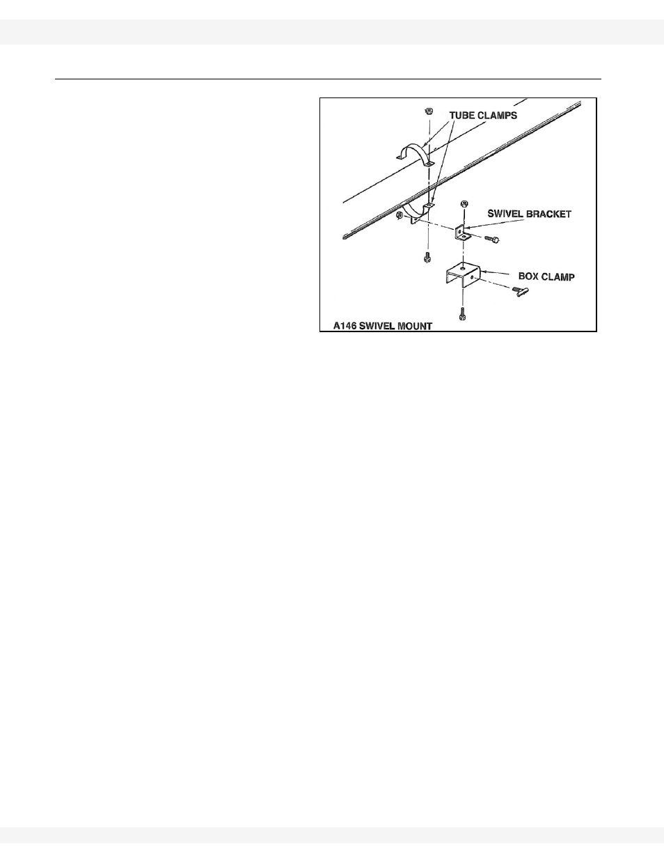 Swivel mount assembly (optional) | Wheatheart Galvanized 4 Utility Auger User Manual | Page 16 / 24