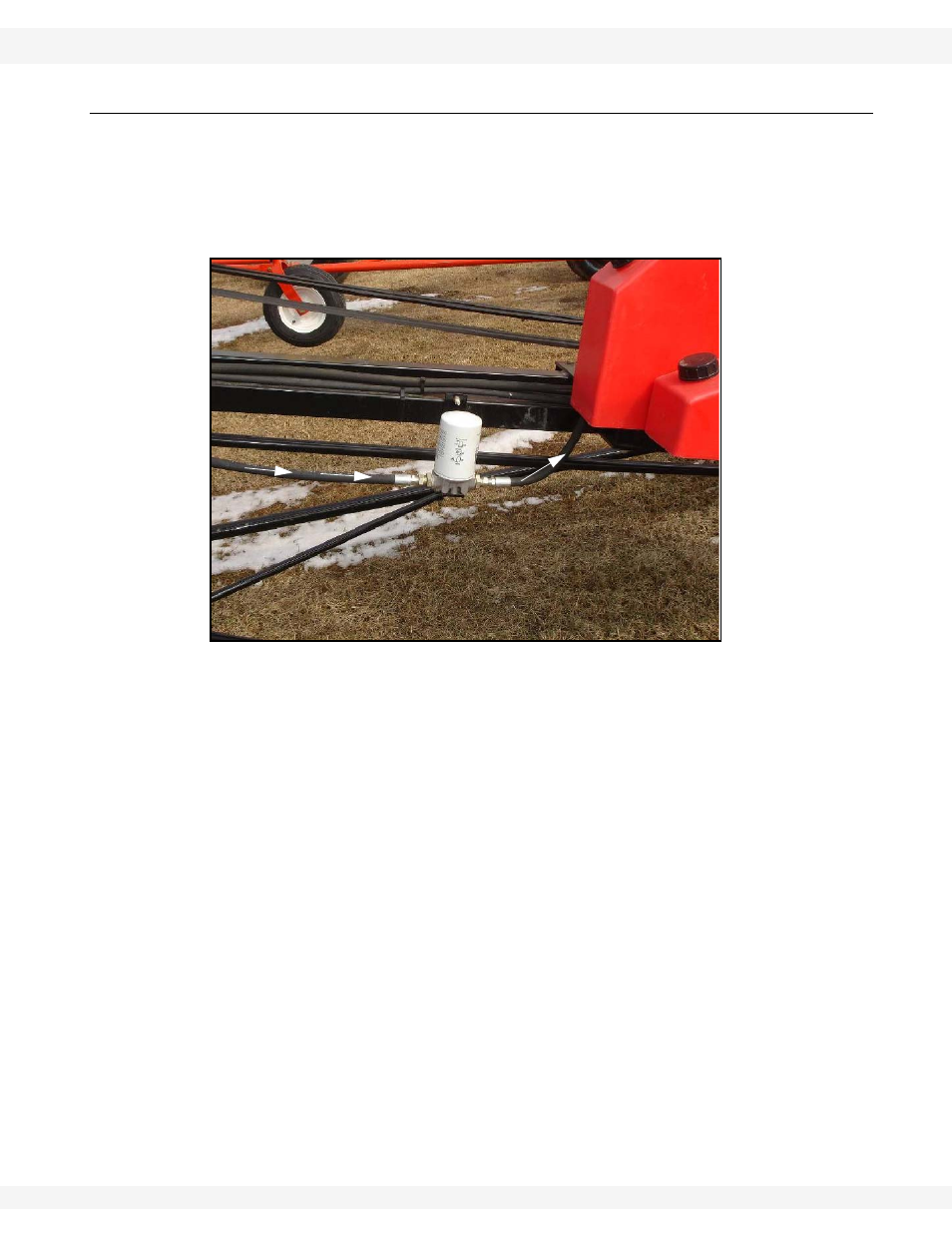 Hydraulic filter installation | Wheatheart Self-Propelled Auger Kit (Wheatheart R Series) User Manual | Page 31 / 56