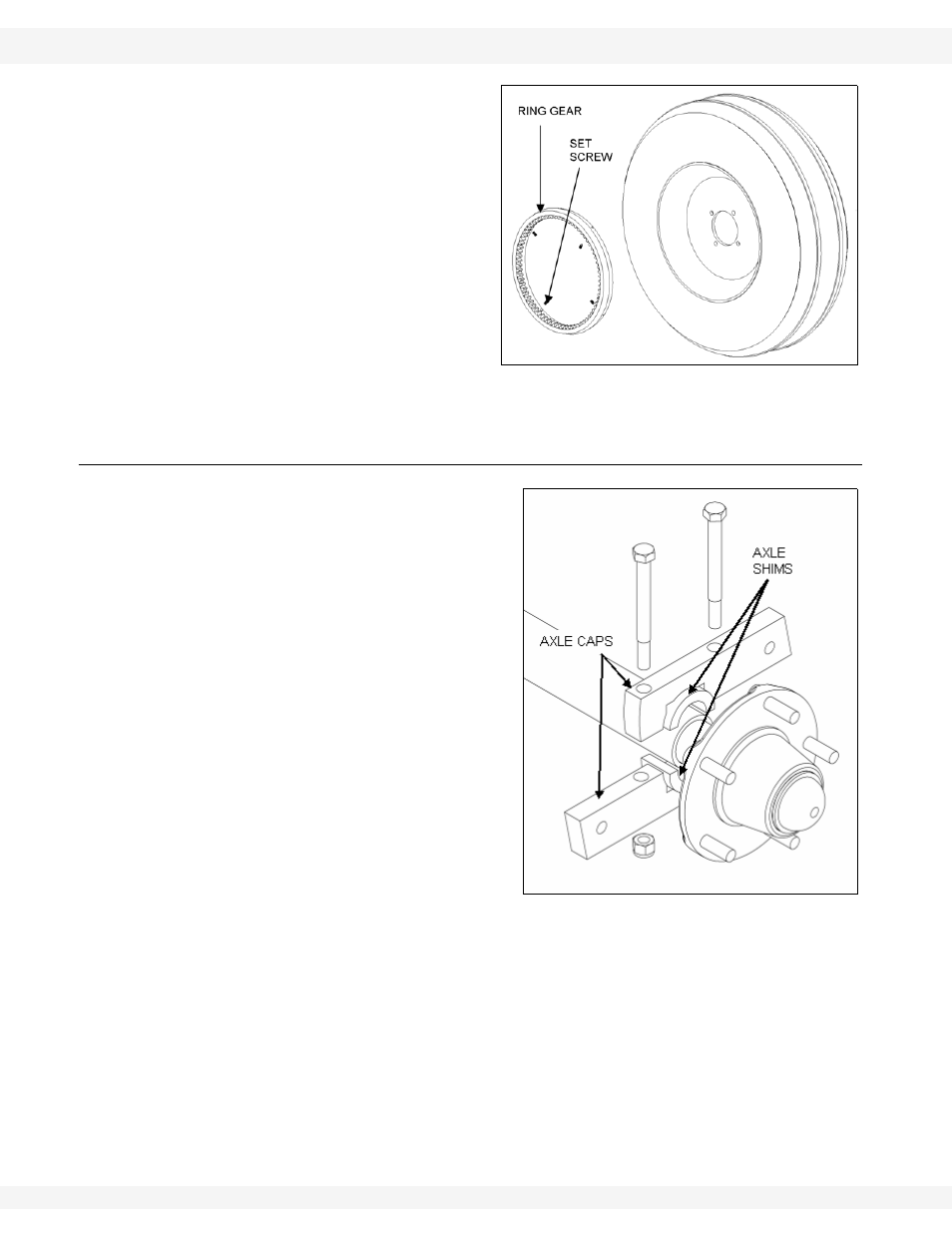 Over-center drive assembly—round axles | Wheatheart Self-Propelled Auger Kit (Competitors Models) User Manual | Page 18 / 54