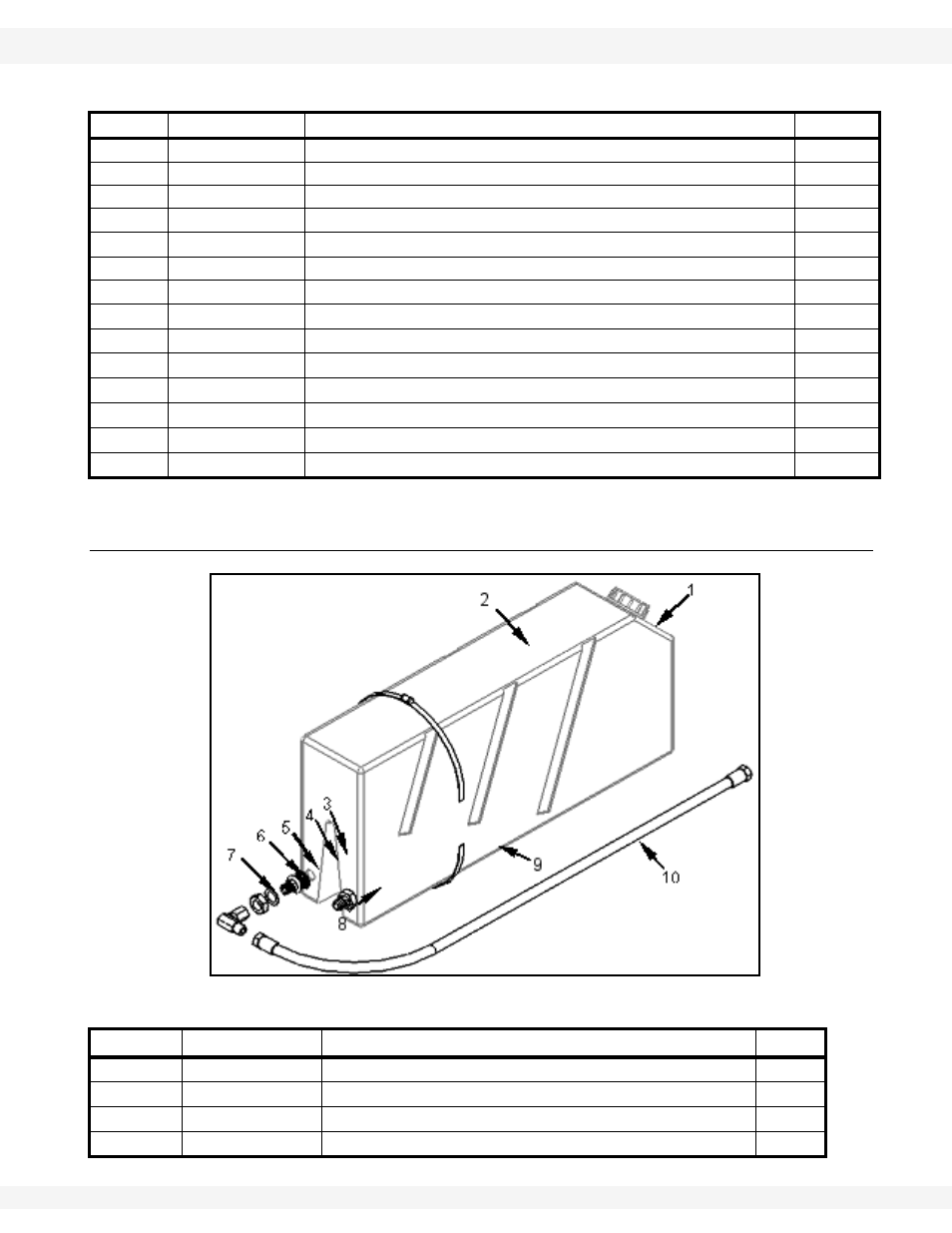 Tank upgrade kit, 43 l, 43 l | Wheatheart Self-Propelled Auger Kit (Competitors Models) User Manual | Page 49 / 54