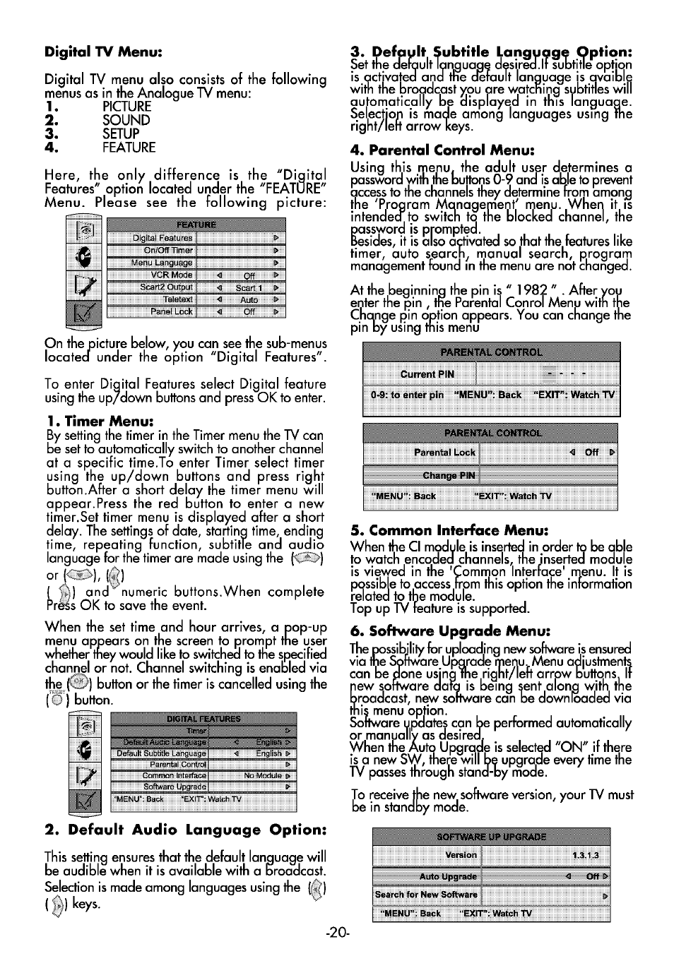Beko 25WLK530HID User Manual | Page 20 / 36