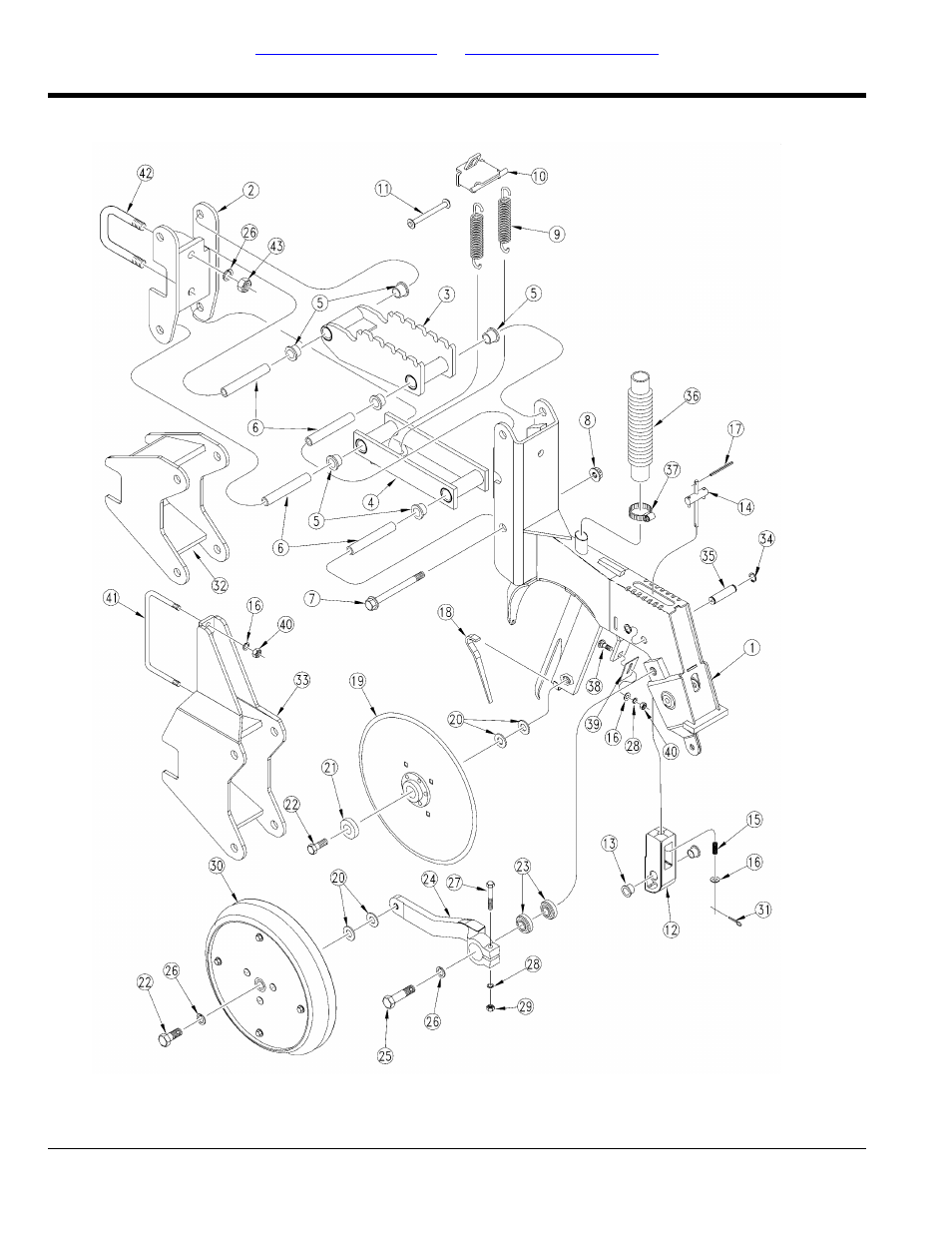 Option 20 series opener (sept. 1, 1997+) | Great Plains 2000 Parts Manual User Manual | Page 124 / 210