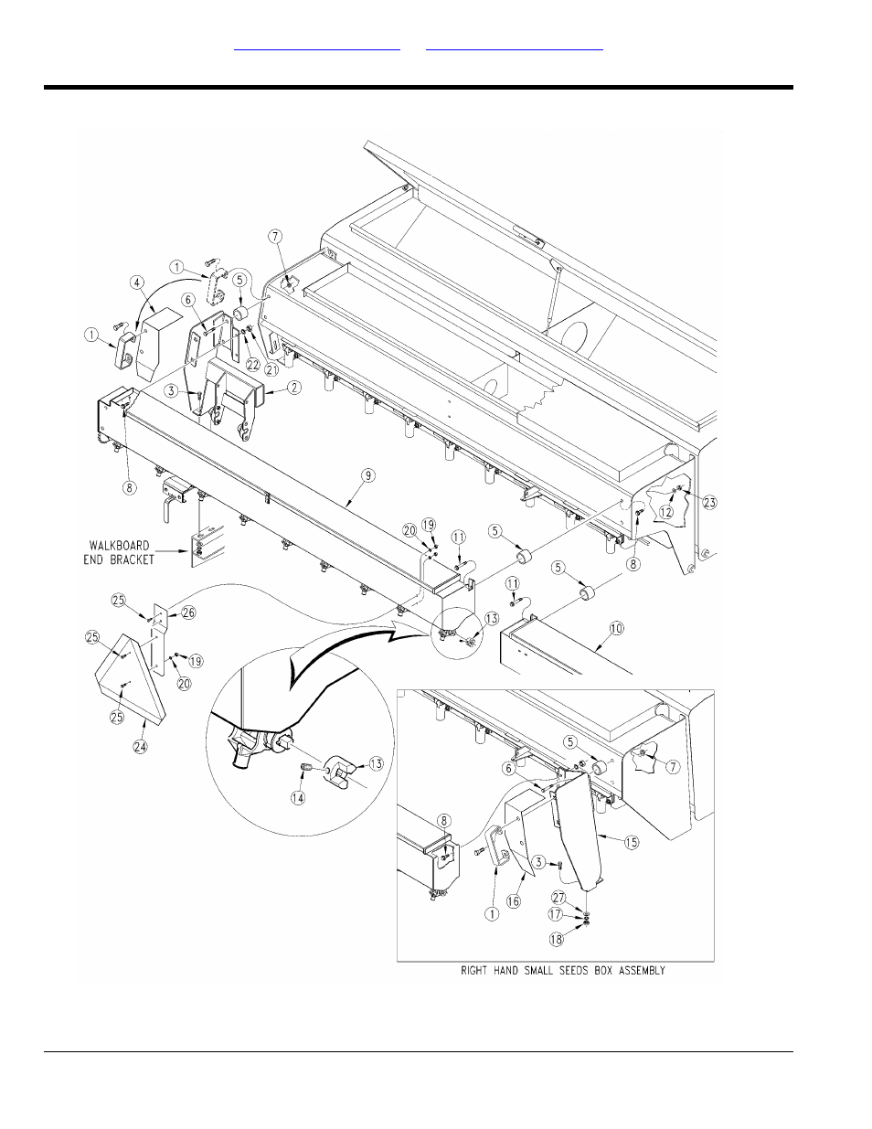 1500 small seeds box with fertilizer | Great Plains 2000 Parts Manual User Manual | Page 48 / 210